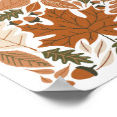 Herfst Foliage Poster (Hoek)