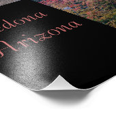 Herfst foliage Sedona, Arizona Foto Afdruk (Hoek)