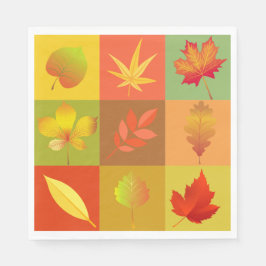 Herfst Foliage Servet