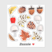 Herfst Foliage Stickers (Vel)