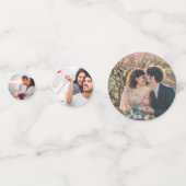 Herfst Foliage Tafel decor Foto confetti (Voorkanten)