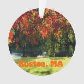 Herfst Foliage uit Boston Ornament (voorkant)