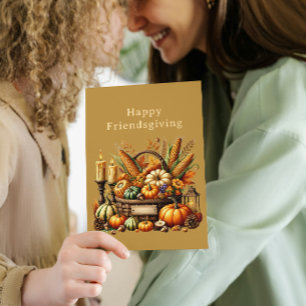 Herfst Food Bounty Vriendschapsschenking Kaart