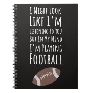 Herfst Football cadeau-ideeën voor spelers Fans He Notitieboek
