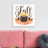 Herfst: Football Canvas Afdruk (Insitu (Woonkamer))