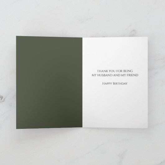 Herfst Football Gelukkige Verjaardag Echtgenoot Ve Kaart (Binnen)