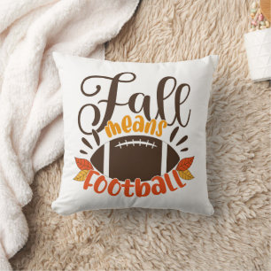 Herfst: Football Kussen