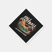 herfst football servet (Hoek)