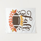 Herfst: Football Wandkleed (Voorkant (horizontaal))