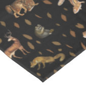 Herfst Forest Animals Autumn laat Herfst decor Tafelkleed (Gekanteld)