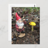 Herfst Forest Gnome Briefkaart (Voorkant / Achterkant)