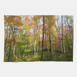 Herfst Forest I Autumn Landscape Photography Theedoek