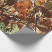 Herfst Forest Struik Camouflage Cadeaupapier (Hoek)