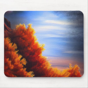 Herfst Forest van Ocean Mousepad Muismat