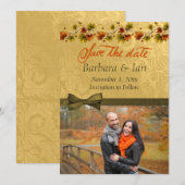 Herfst Foto Save the Date (Voorkant / Achterkant)