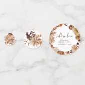 Herfst Foto Tafel Confetti (Voorkanten)