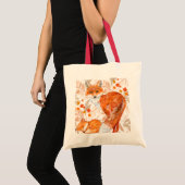 Herfst Fox Recycleable Tas (Voorkant (product))