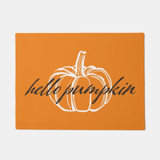 Herfst Fun | Hallo Pumpkin Deurmat (Voorkant)