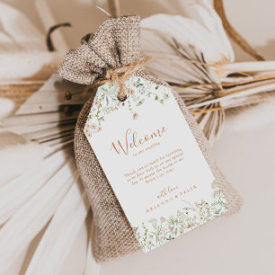 Herfst Garden Wildflower Wedding Welkom Cadeaulabel