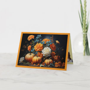 Herfst gebed wenskaart kaart