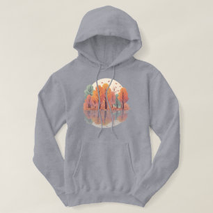 Herfst geïnspireerd Hoody   Reflecties van de herf
