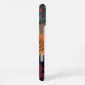 Herfst geïnspireerde kunst iPhone hoesje (Rechterkant)