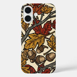 Herfst geïnspireerde telefoonhoes iPhone 16 hoesje