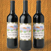 Herfst Gender Reveal Little Pumpkin Theme Wijn Etiket