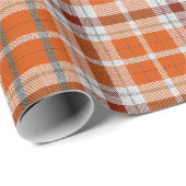 Herfst geruit cadeaupapier (Rol Hoek)