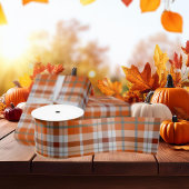 Herfst geruit lint