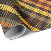 Herfst geruite inpakpapier (Rol Hoek)