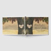 Herfst Gesneden Eiken Boomland Rustieke Bos Bruilo Gastenboek (Volledig)