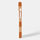 Herfst Gingham Patroon Persoonlijk Case-Mate iPhone Case (Achterkant / Links)