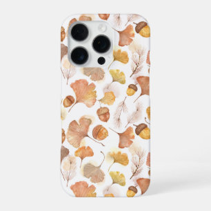 Herfst Ginkgo-blad & Eikel Botanische Strooier iPhone 16 Pro Hoesje