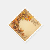 Herfst Glimmer: kransoogst Servet (Hoek)