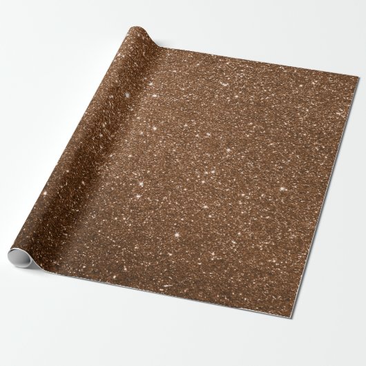 Herfst Glitter Cadeaupapier (Uitgerold)