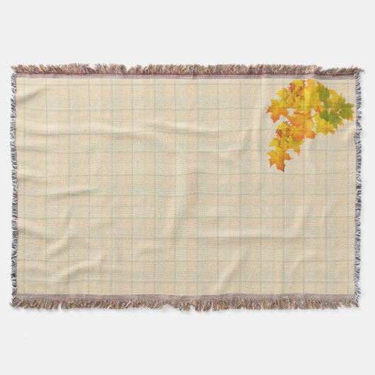 Herfst Glory Warm Throw Blanket Deken (Voorkant)