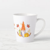 Herfst Gnome Thanksgiving Latte Mok (Rechts)