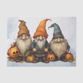 Herfst Gnomes Tissuepapier