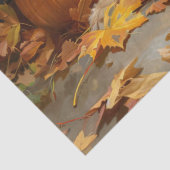 Herfst Golden Retriever Decoupage Tissuepapier (Detail)