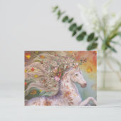 Herfst Goud Briefkaart (Staand voorkant)