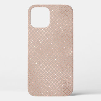 Herfst gouden bladeren: bloemmotief iPhone 12 hoesje