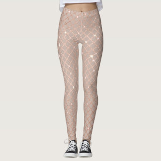 Herfst gouden bladeren: bloemmotief leggings