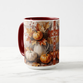 Herfst Gouden Moderne Thanksgiving Collectie Mok