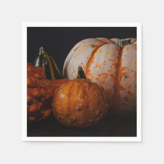 Herfst Gourds en Pumpkin Servet
