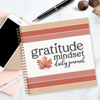 Herfst "Gratitude Mindset Daily Journal" Notitieboek
