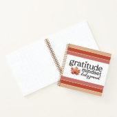 Herfst "Gratitude Mindset Daily Journal" Notitieboek (Binnen)