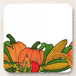 herfst grens bier onderzetter