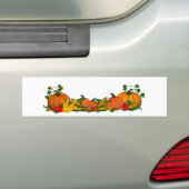 herfst grens bumpersticker (Op auto)