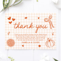 Herfst grillig een beetje schattige taart Baby sho